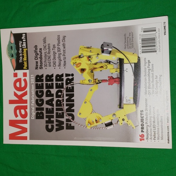 Make: Magazine Volume 71 - 75 2019 2020 2021 - Picture 10 of 11